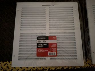 Everbilt 12x12 White Ceiling & Wall Register