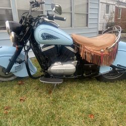 2000 Kawasaki, Indian Tribute 800 Rare Blue