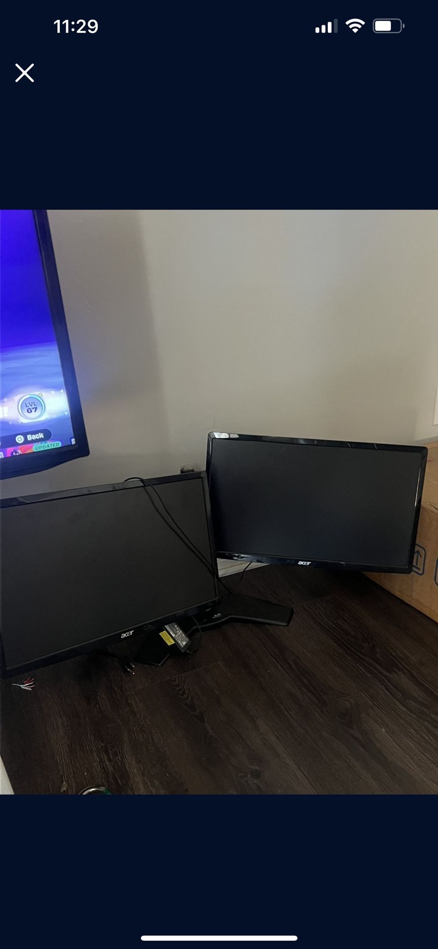 Acer Monitors With Dual Mount
