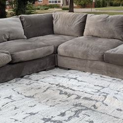 LEE Industries 3-Piece Down-Filled Sectional – Made in USA – Luxury Comfort