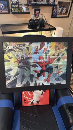 Spider man wall art