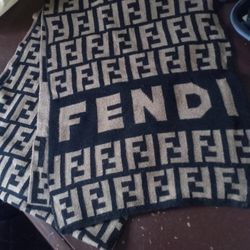Fendi wool scarf