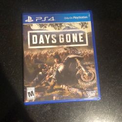 Days gone ps4 game
