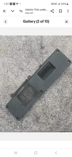 86-91 Mazda Rx-7 Under Dash Lower Trim