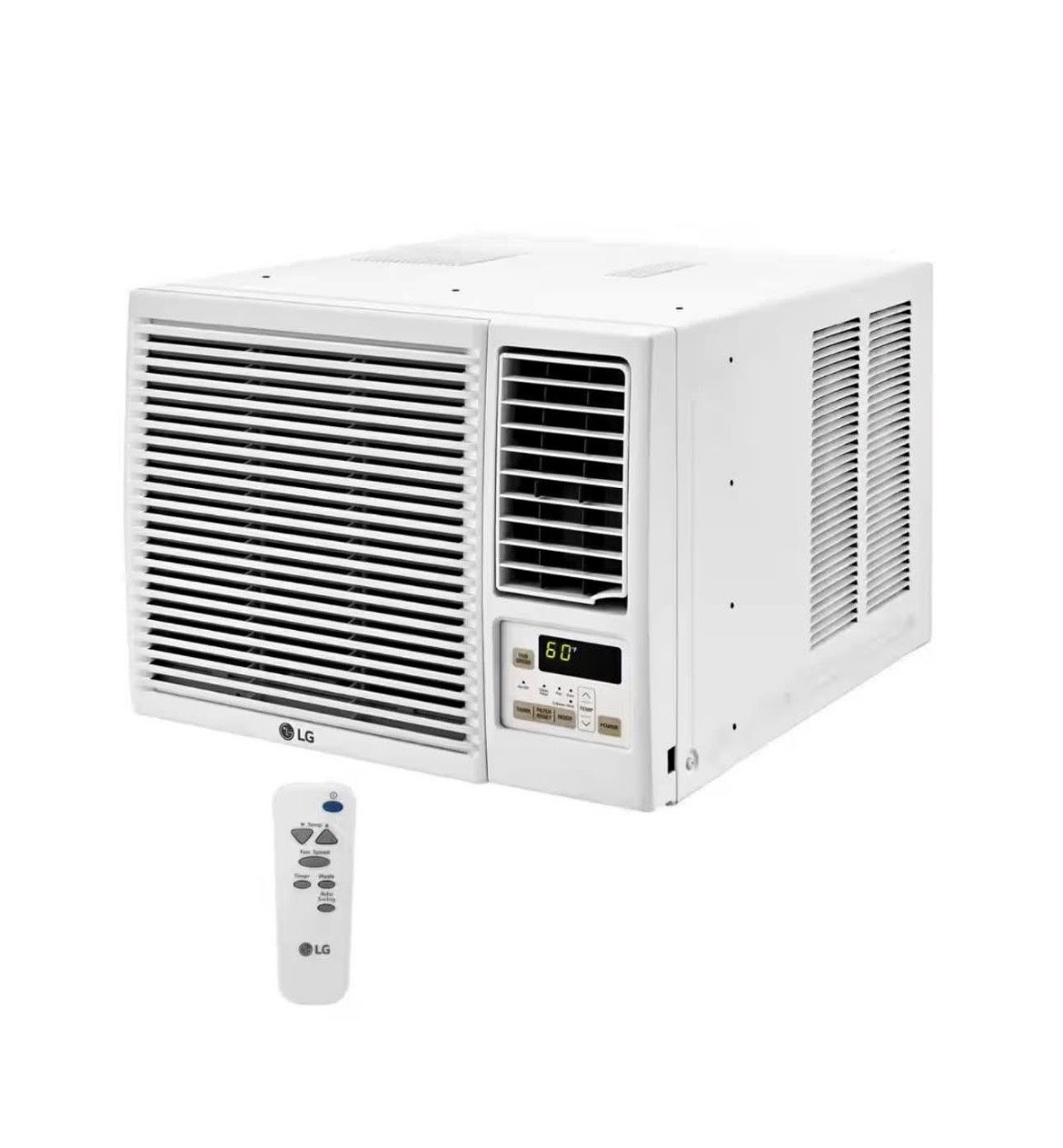 7,600 BTU 115V Window Air Conditioner Cools 330 Sq. Ft. with Heater, Wi-Fi Enabled and Dehumidifier