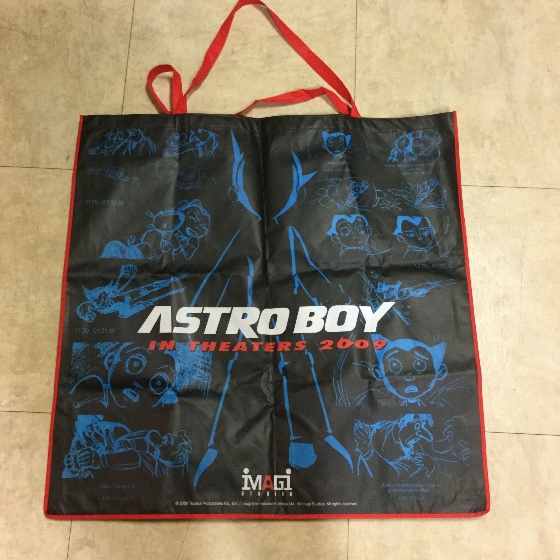 Astro Boy 2009 Large Bag