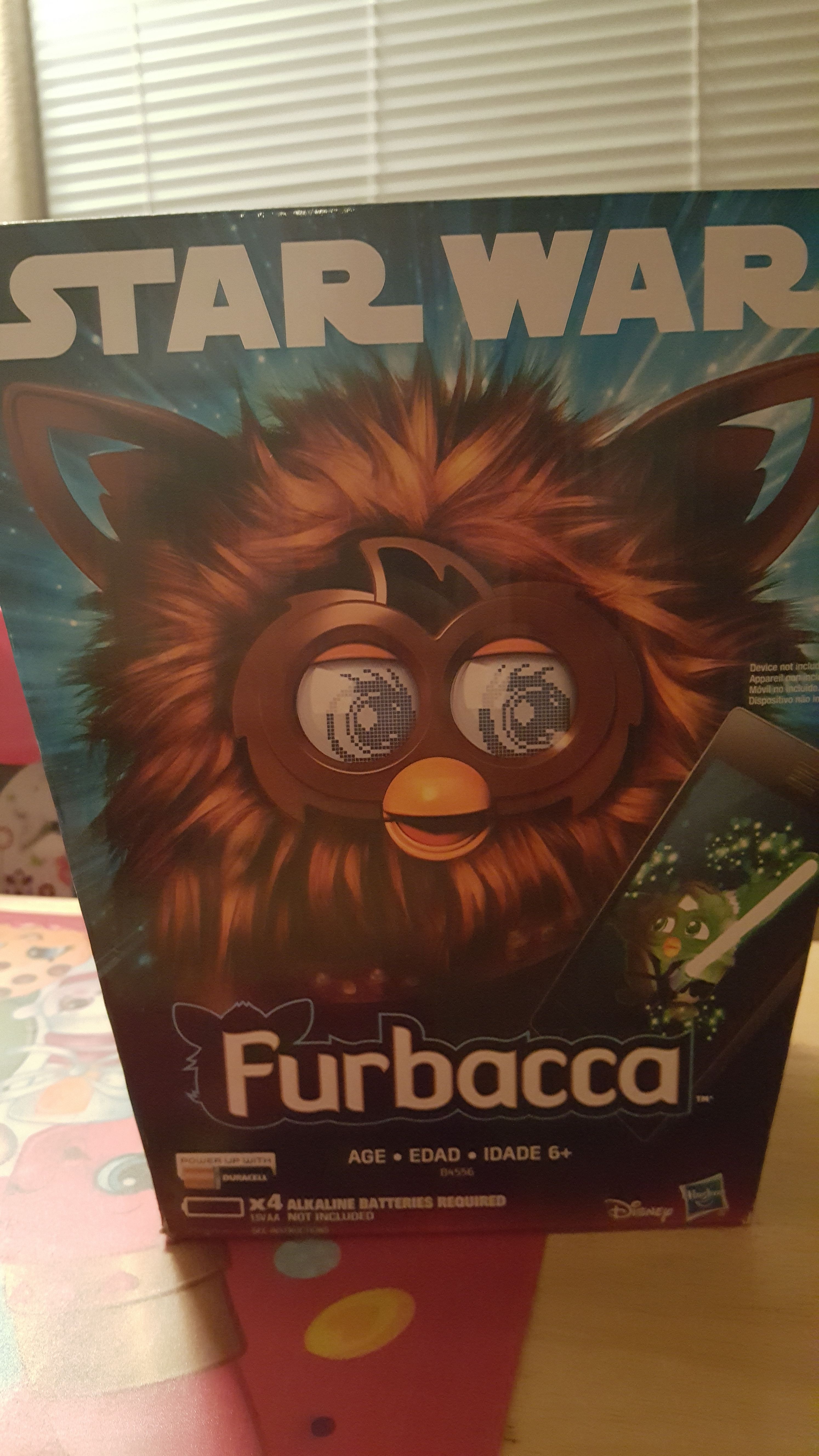 Super cute Star Wars Furbacca! Gently used in box.