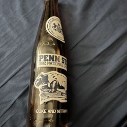 1982 Penn State Championship Coca Cola Unopened 
