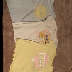 Three XL Girl Tshirts