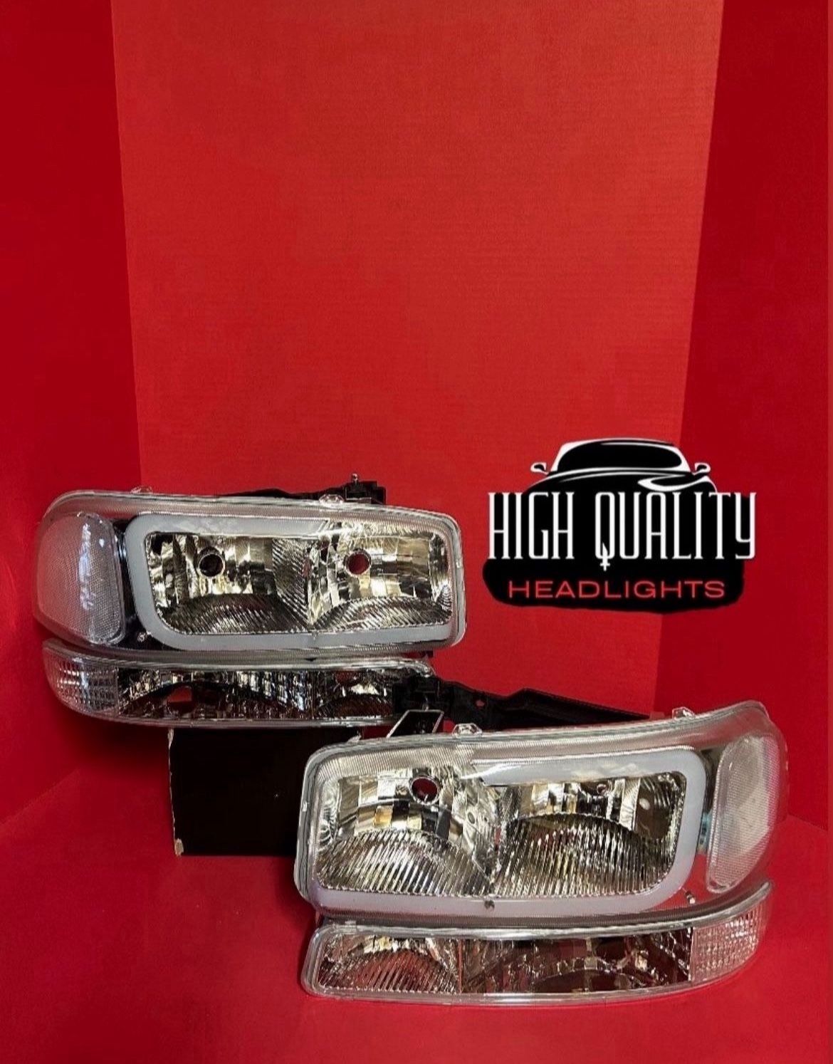Gmc Sierra. 1999 2006 Headlights.