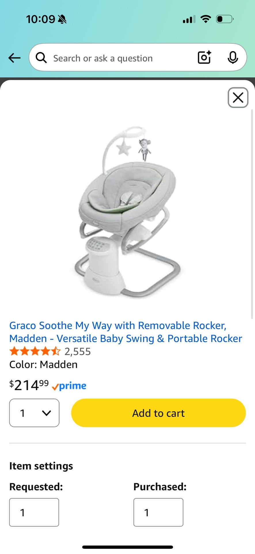 Swing  / Rocker