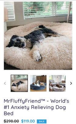 Anxiety dog bed NEW COLOR GREEN HAVE 11