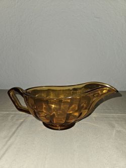 Glass Gravy Boat