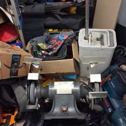 Dayton heavy duty mount grinder