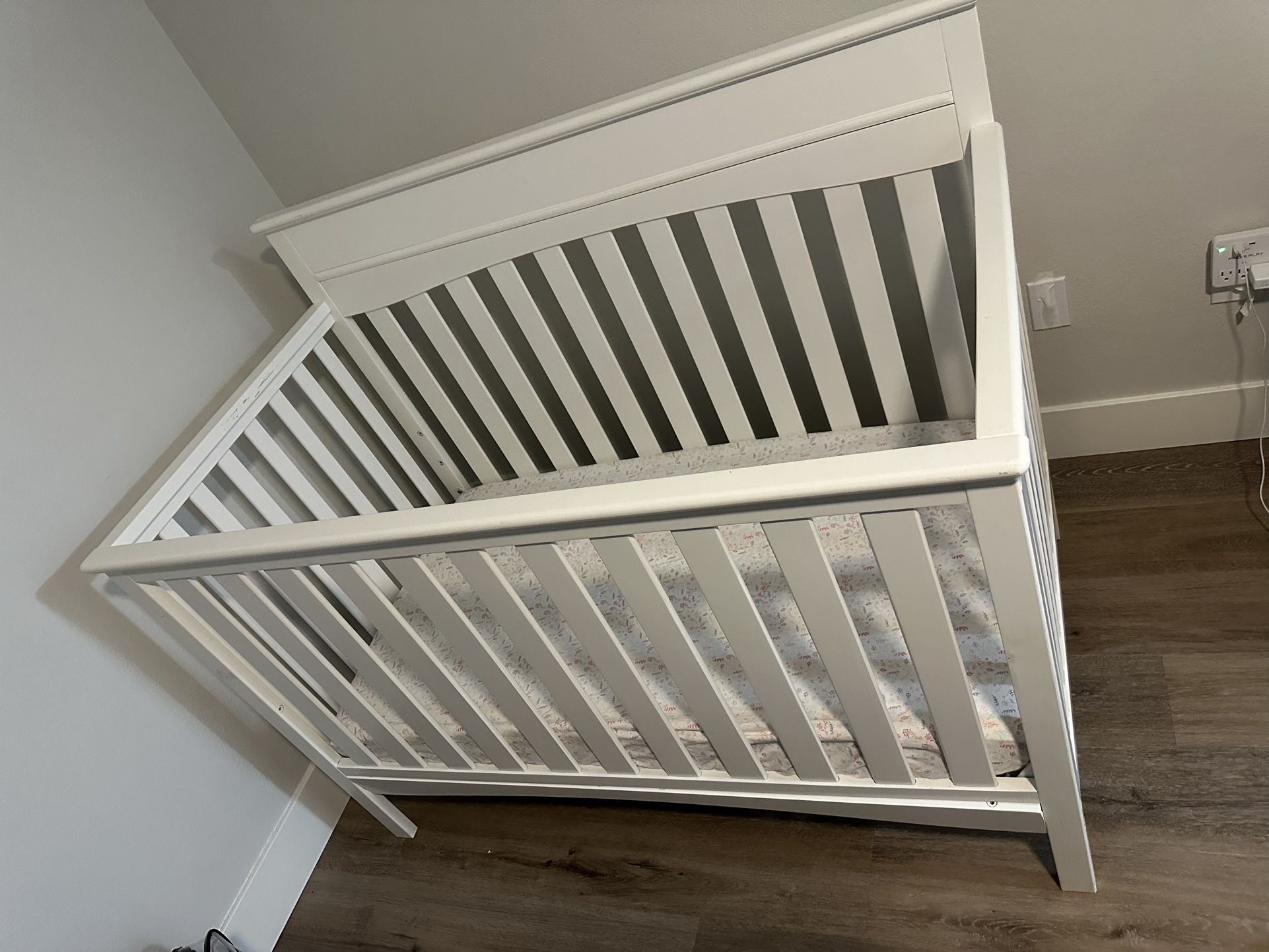 Baby Crib And Mattress