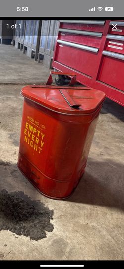 Vintage Shop Dirty Rag Can