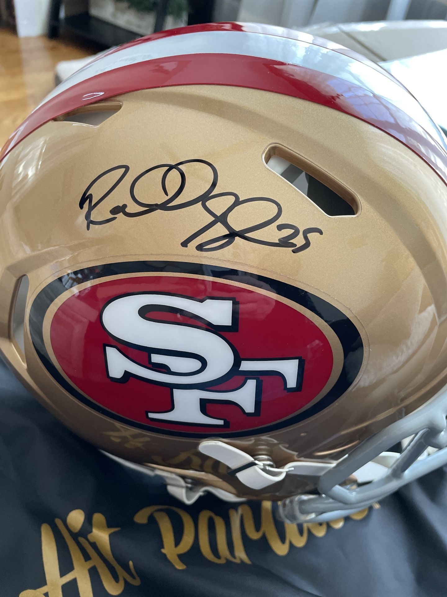AUTHENTIC RICHARD SHERMAN AUTOGRAPHED HELMET