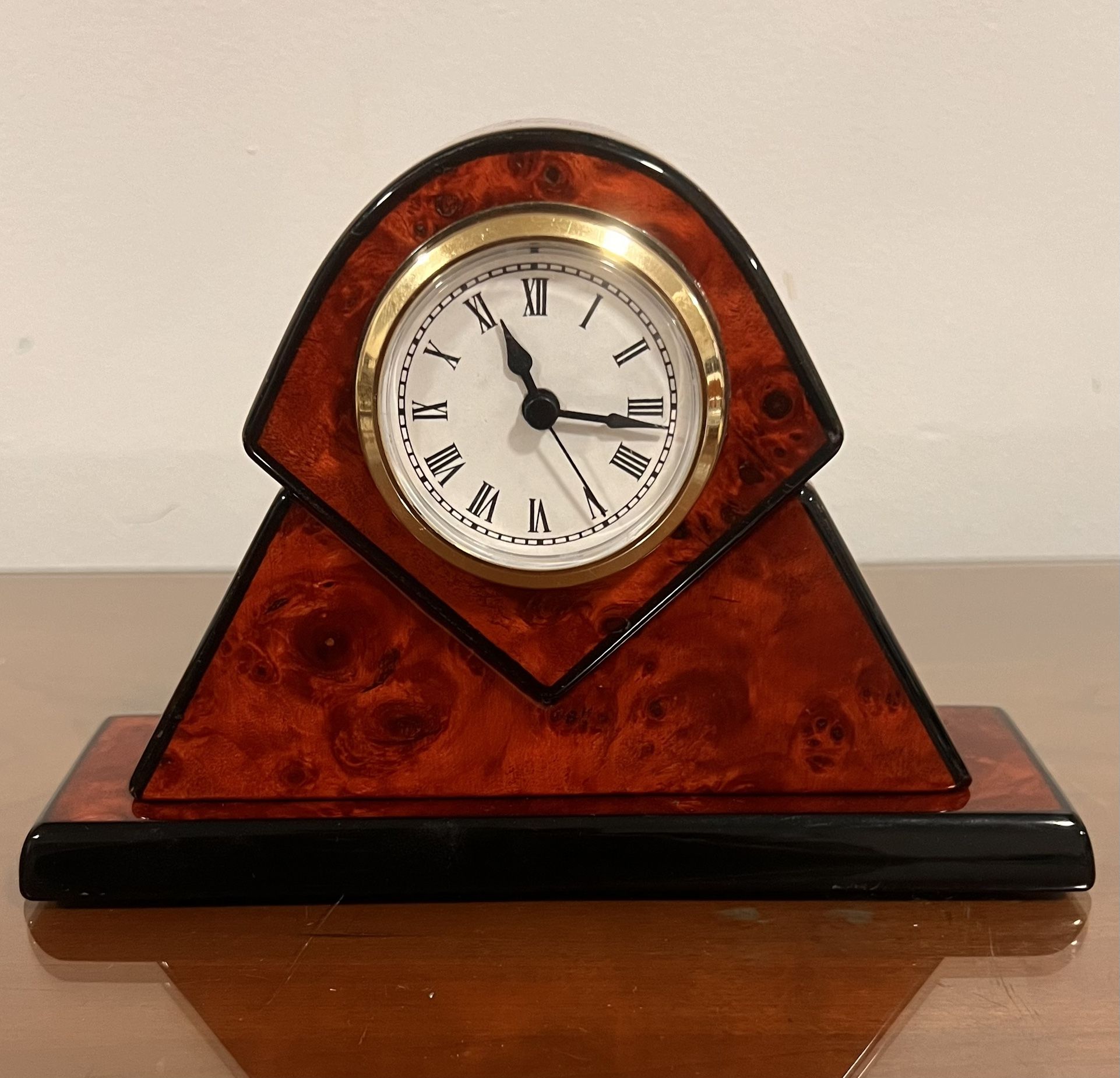 Desk clock “Exotic Trifecta”. Working fine.