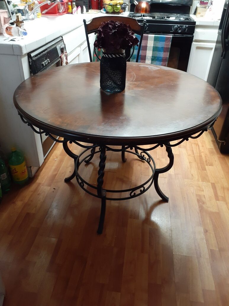 Dining table with 4 chairs