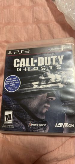 PS3 Call of duty: Ghost