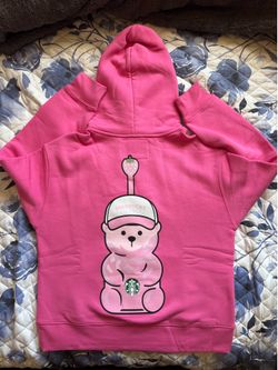 Starbucks hoodie pink
