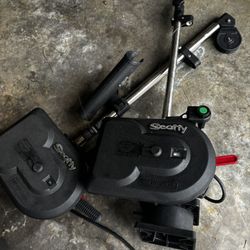 Scotty Electric Downriggers.  