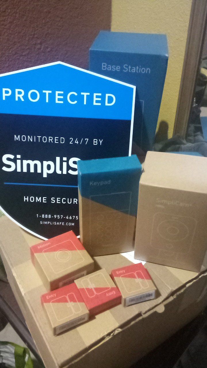 Simplisafe Security camera set