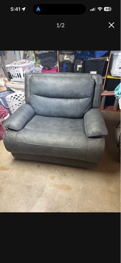 CUDDLER SOFA PRACTICALLY NEW