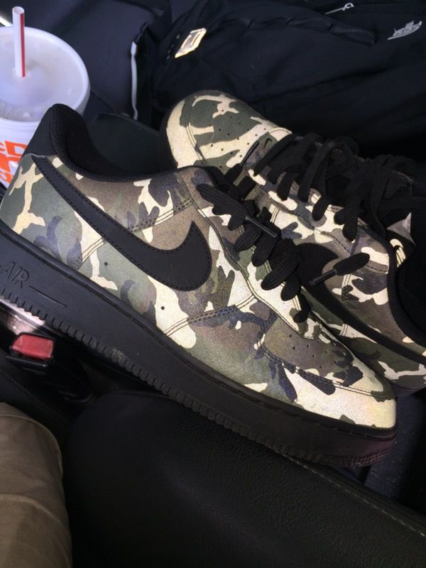 Camo 3M Nike air forces