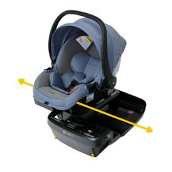 Safety 1st onBoard Slide Infant Car Seat Featuring SafetySlide Base Dusty Slate