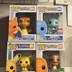 7 Pokemon Funko Pop Bundle Lot 