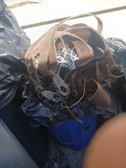 Belt/harness For Climbing Telephone Poles