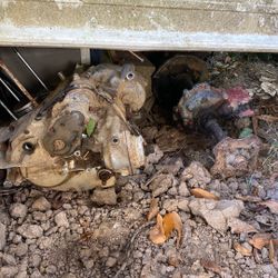 Honda 300 Motor And Rear End 