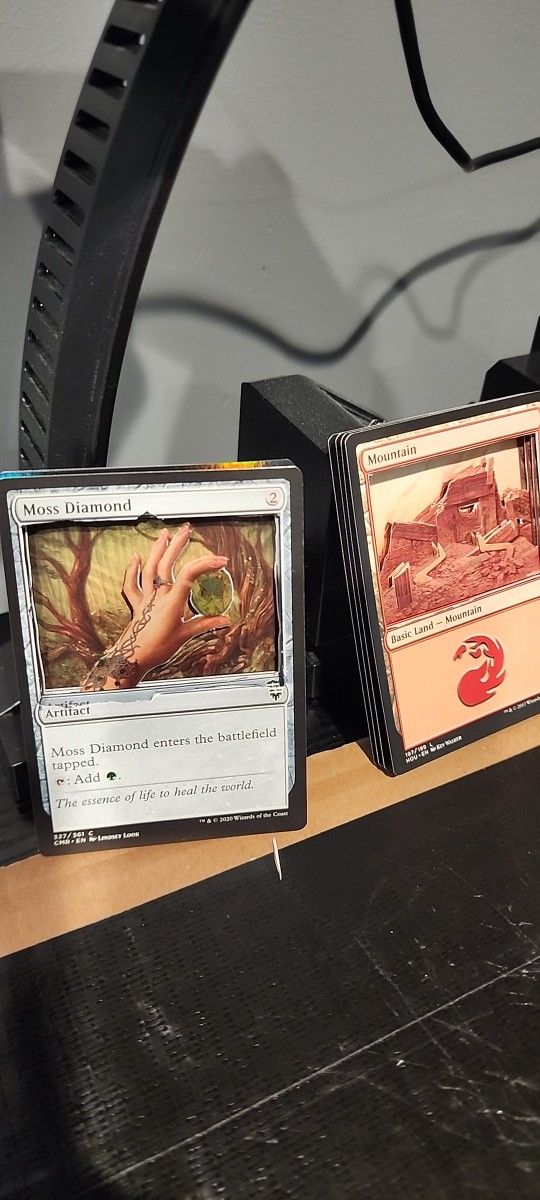 Shadow Boxed MTG Cards