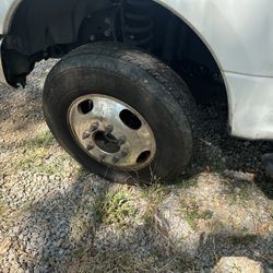 6 Polished Aluminum Wheels Ford F350 