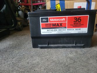 Ford motorcraft BXT-65 battery