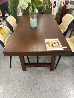 68” Solid Wood Dining Table - Only One Available
