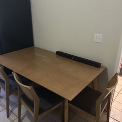 Table With Four Chairs 