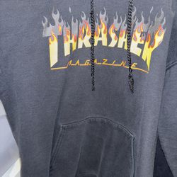 thrasher hoodie size small 