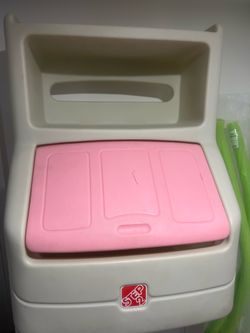 Little tikes step 2 toddler toy box bookshelf