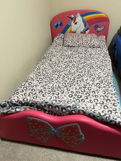 JoJo Siwa Bed Frame With Mattress Price Dropped