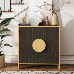 Wooden Accent Sideboard
