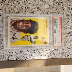 Psa 9 1994 Topps archives Willie Mays Reprint