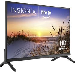 NEW IN BOX 📦 INSIGNIA 24” Class F20 Series LED HD Smart Fire TV, Voice Remote with Alexa, Free & Live TV! SCREEN PROTECTOR STILL ATTACHED! RETAIL ⬇️