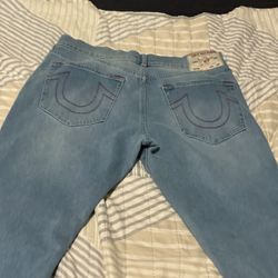 True RELIGION Light Blue The Size 33