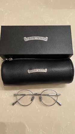 Chrome Optical Glasses Frames (FRAMES ONLY NO LENS)