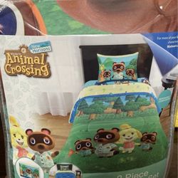 Animal Crossing Comforter  Reversible Twin/ Full
