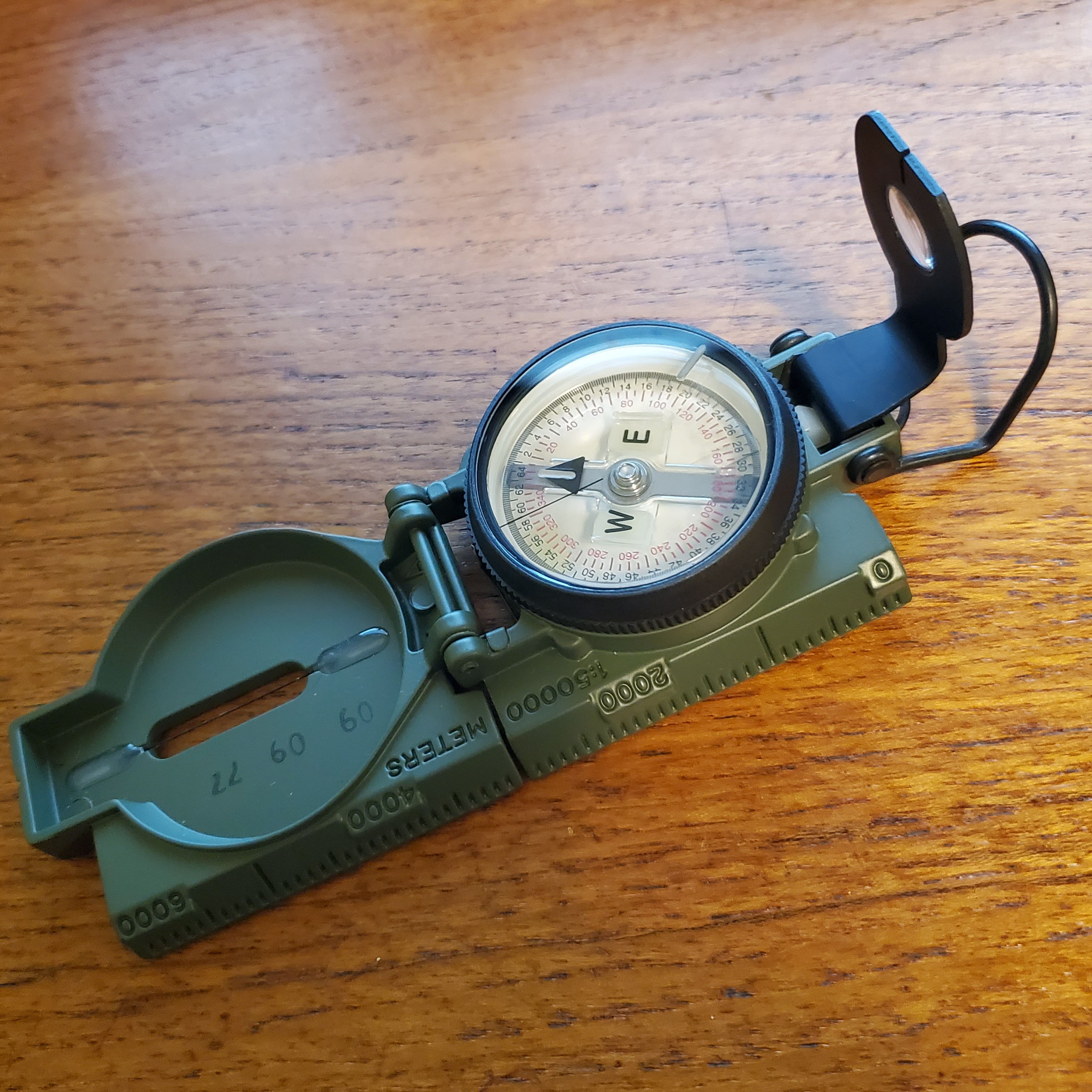 US Military Cammenga Model 27 Phosphorescent Compass OD Green. For Sale ...