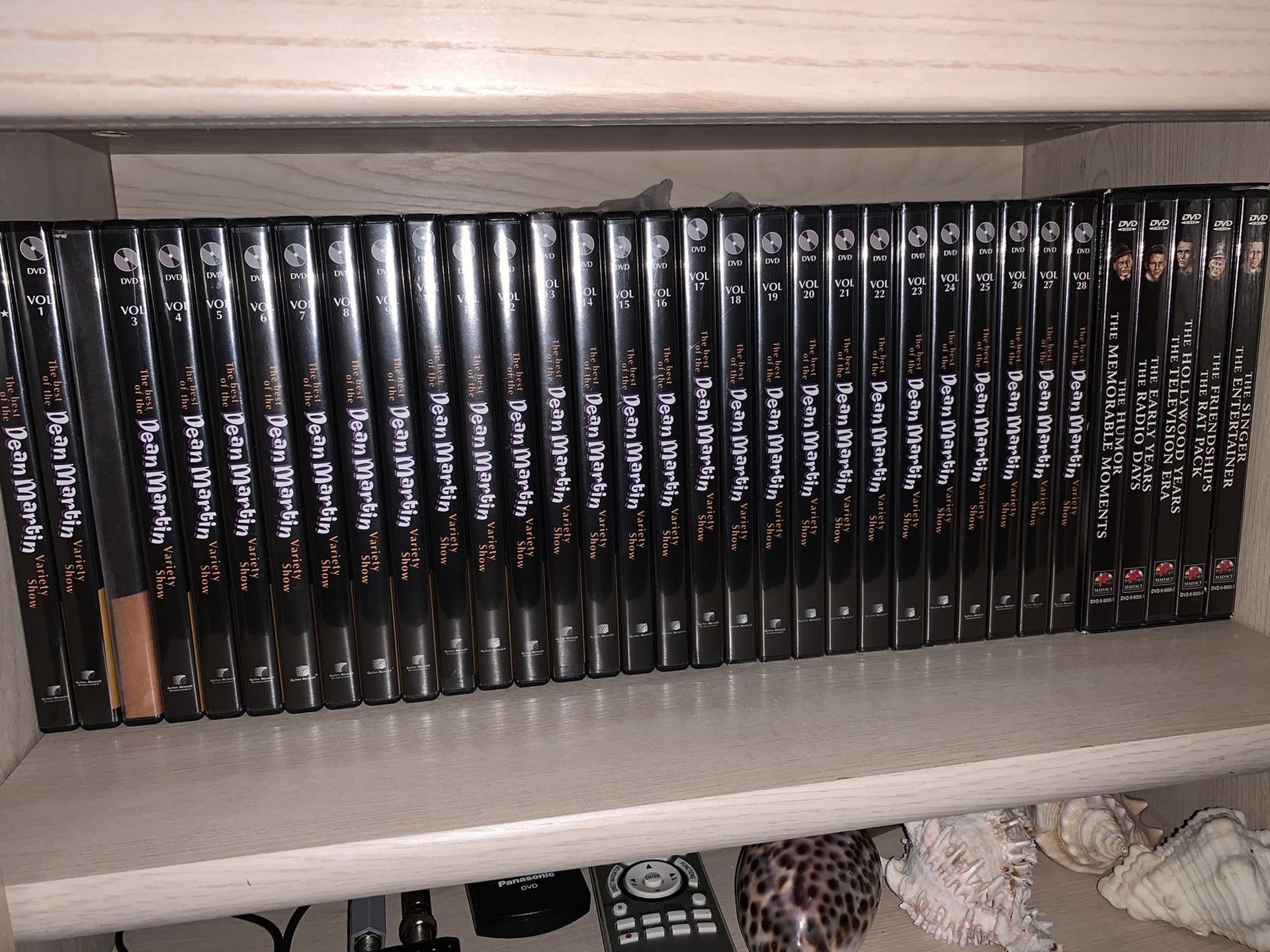 28 disc Dean Martin Variety show DVD set