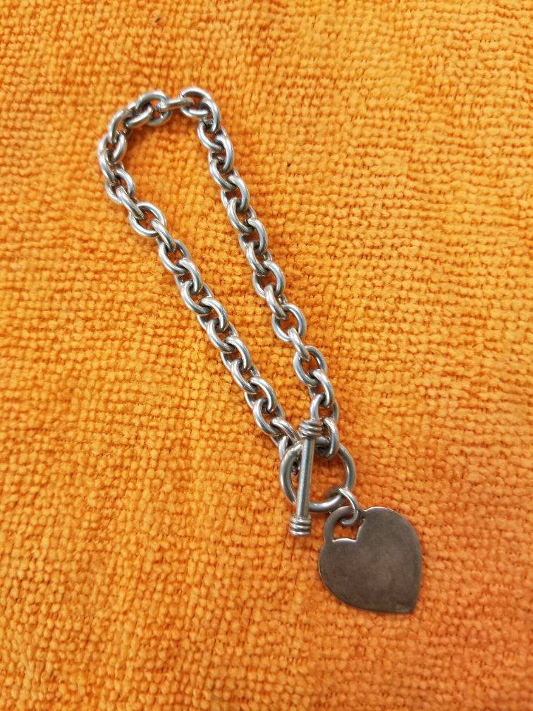 Sterling silver bracelet (not Tiffany)